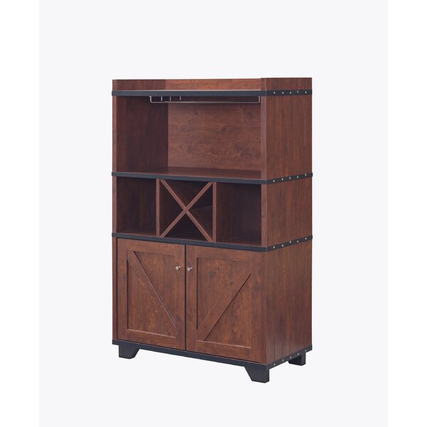 Bakers rack with doors deals on bottom